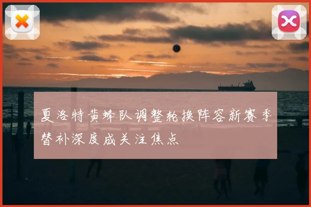 夏洛特黄蜂队调整轮换阵容新赛季替补深度成关注焦点