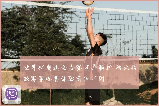 世界杯奥运会办赛差异解析 两大顶级赛事观赛体验有何不同